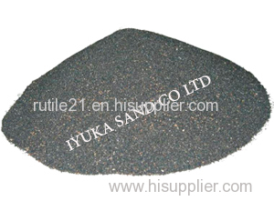 Natural rutile sand for welding electrodes