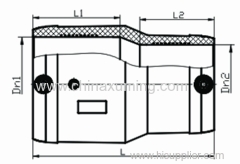 HDPE Electrio Fusion Reducer Pipe Fittings