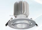 Commercial 22Watt 220volt Office Recessed LED Downlight 1200lm With 85mm Hole Cutting