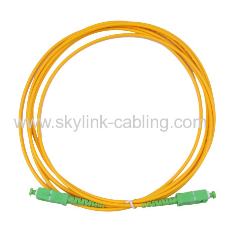 single mode simplex SC/APC-SC/APC patch cord