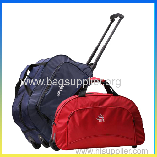 foldable travel trolley luggage bag