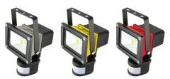 10W Rechargeable LED Flood Light with PIR sensor