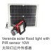 LED Flood Light with PIR sensor