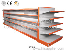 Supermarket display shelving display rack