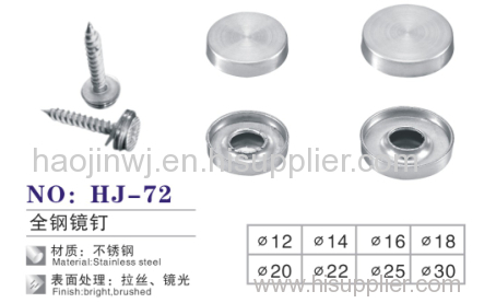 stainless steel mirror nail