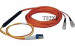 CE CATV Fiber Optic Patch Cord / Patch Cables Single Mode LC / SC / FC