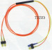CE CATV Fiber Optic Patch Cord / Patch Cables Single Mode LC / SC / FC