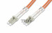 Duplex LC SX Fiber Optic Patch Cord PVC Jacket For communication