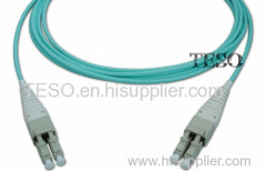 Duplex LC SX Fiber Optic Patch Cord PVC Jacket For communication