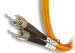 ST-ST Fiber Optic Patch Cord / Fiber Optics Communication For Video