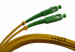 SC / SM Fiber Optic Patch Cord Fire Resistant PVC