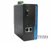 Gigabit Industrial Fiber Media Converter Wall Mounting With FCC Part 15 Class A