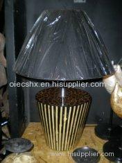 Hand Paint Resin Art Deco Table Lamps for Hotel Wholesale