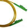 LSZH 3.0mm cable diameter Single-mode low insertion loss E2000 Fiber Optic Patch Cord