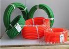 Industrial 12mm Polyurethane Round transmission Belt Orange or Green for Packing Machine