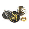 Brass, zinc alloy and other material for The jeans button