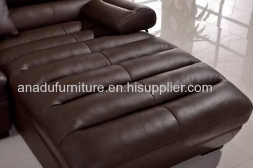 2014 hot sale real leather sofa AL340
