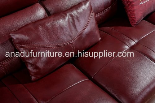 Modern Living Room Leisure Corner Sofa Leather sofa AL341