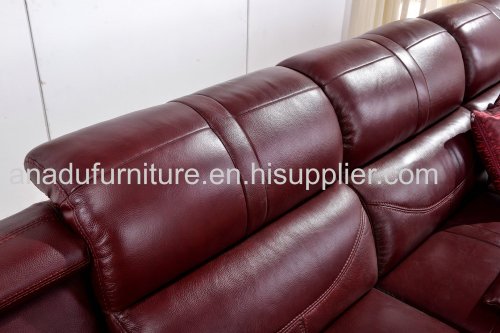 Modern Living Room Leisure Corner Sofa Leather sofa AL341