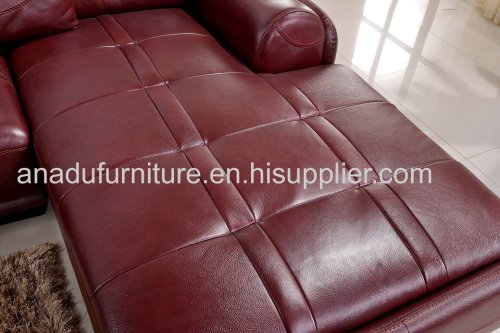 Modern Living Room Leisure Corner Sofa Leather sofa AL341