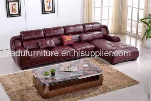 Modern Living Room Leisure Corner Sofa Leather sofa AL341