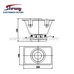 Starway Warning car Focal Loudspeaker horn speaker