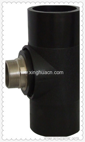 HDPE socket fusion fittings male tee