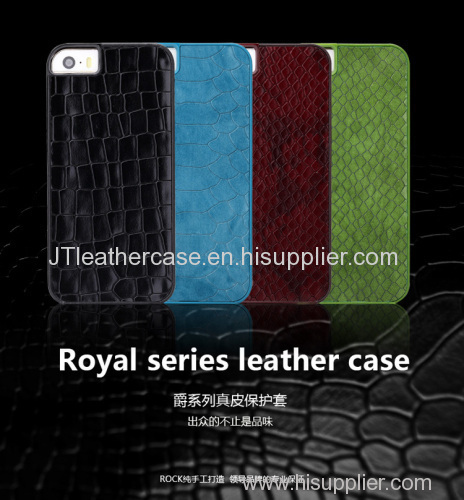 Animal Skin Leather Case for iphone .