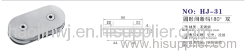 fixed semi-circle 180 degree shower clamp