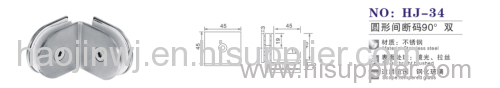 circular 90 degree clamp