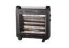 Black Household Carbon Infrared Heater IPX4 with 4 Carbon Fiber Tube Heating