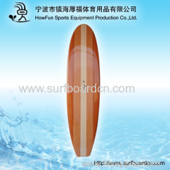 full wood veneer stand up paddle board