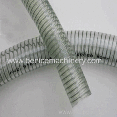 PVC fiber reinforced pipe making machine
