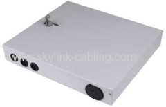 fiber optic metal distribution box with 12/24/36/48/72/96 core