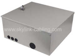 fiber optic metal distribution box with 12/24/36/48/72/96 core