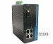 10/100M Industrial RJ45 Fiber Media Converter , EN 55022 Class A
