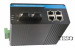 4 Port RJ45 Industrial Media Converter / Multi Mode Gigabit Ethernet Media Converter