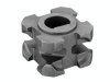 Precision carbon steel alloy steel casting and forging parts