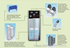 All in one air to water heat pump