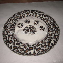 Pet dog Mat with a paw applique