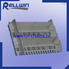 OPB plastic modular belt for conveyor Flush Grid OPB food grade Conveyor Belt