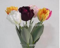 High Quality Artificial Decorative Flower Mini Parrot Tulips