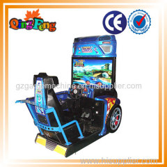 Simulator arcade coin operated car racing game machine supplier
