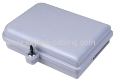 16 cores distribution box with inserted box for PLC splitter