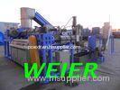 PP / PE / ABS Plastic Pelletizing Machine With Single Screw Extruder