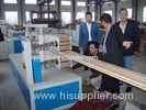 Twin Screw WPC Profile Extrusion Line / Equipment For Wood Plastic Composite Profiles , SJSZ-65