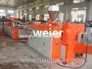 Single Layer PVC Wave Corrugated Roof Sheeting Machine SJSZ-65 / 132