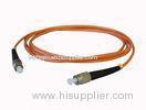 2.0mm Low insertion loss Optical Fiber Patch Cable , FC-FC Fiber Connector