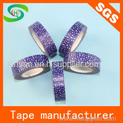 2014 hot designs new pattern custom printed decorative washi tape