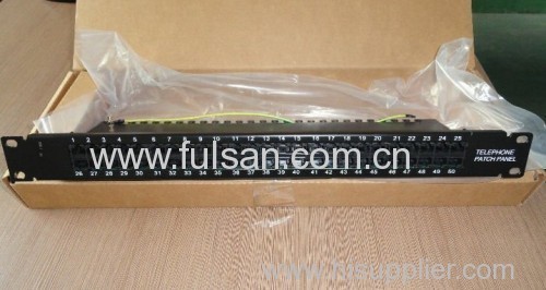 cat3 voice telephone patch panel